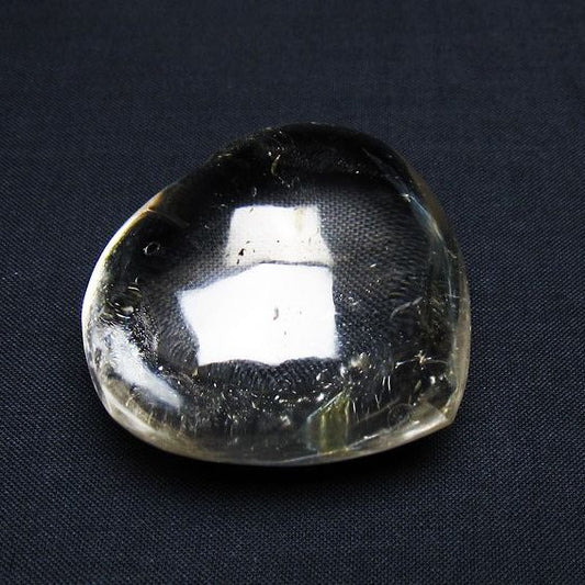 水晶 ハート置物 一点物 145-1593