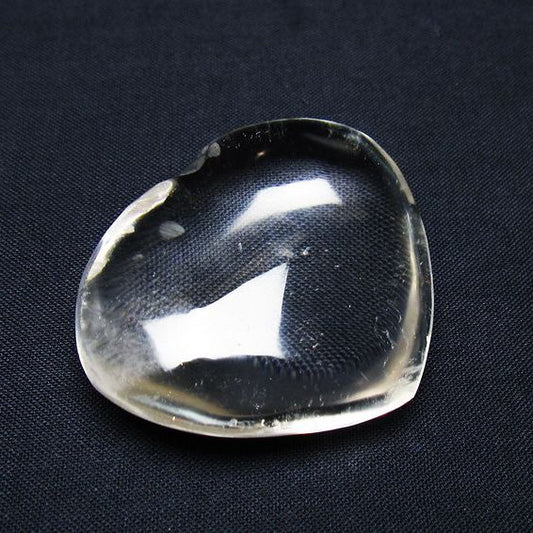 水晶 ハート置物 一点物 145-1596