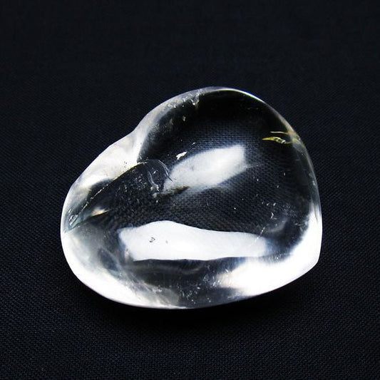 水晶 ハート置物 一点物 145-1600