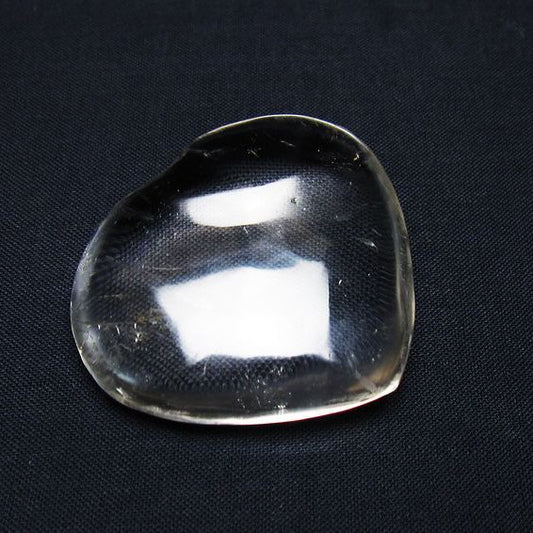 水晶 ハート置物 一点物 145-1603