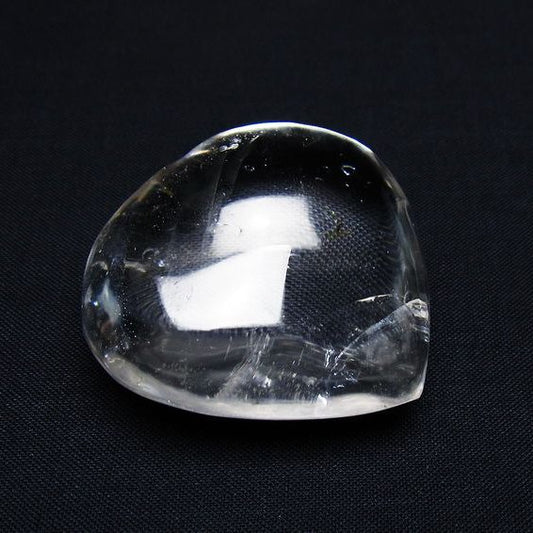 水晶 ハート置物 一点物 145-1604
