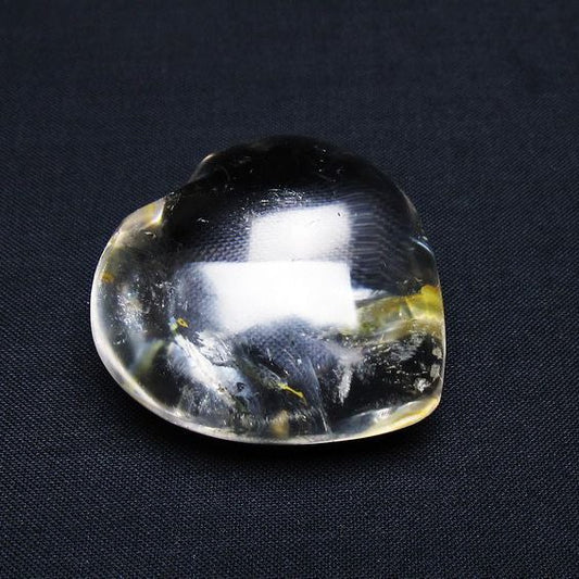 水晶 ハート置物 一点物 145-1616