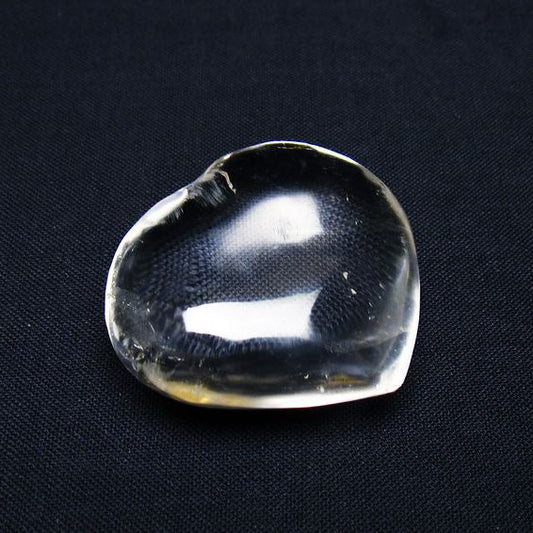 水晶 ハート置物 一点物 145-1624