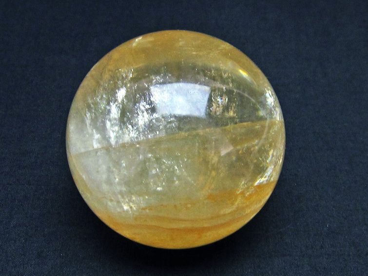 カルサイト 丸玉 63mm スフィア 一点物 151-4088