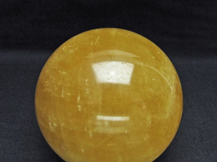 カルサイト 丸玉 スフィア 84mm 一点物 151-4490