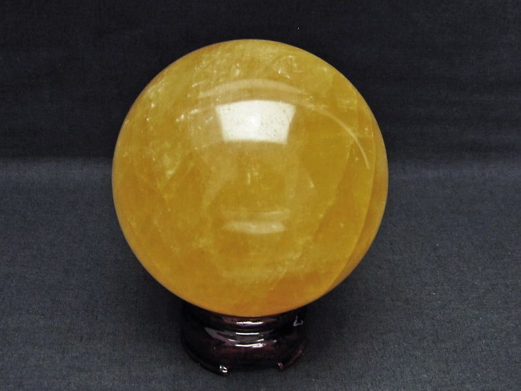カルサイト 丸玉 スフィア 84mm 一点物 151-4490