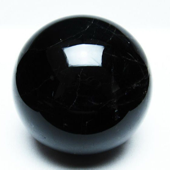 1Kg モリオン 丸玉 黒水晶 スフィア 89mm 一点物 151-5913