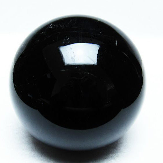 1.1Kg モリオン 丸玉 黒水晶 スフィア 92mm 一点物 151-5919