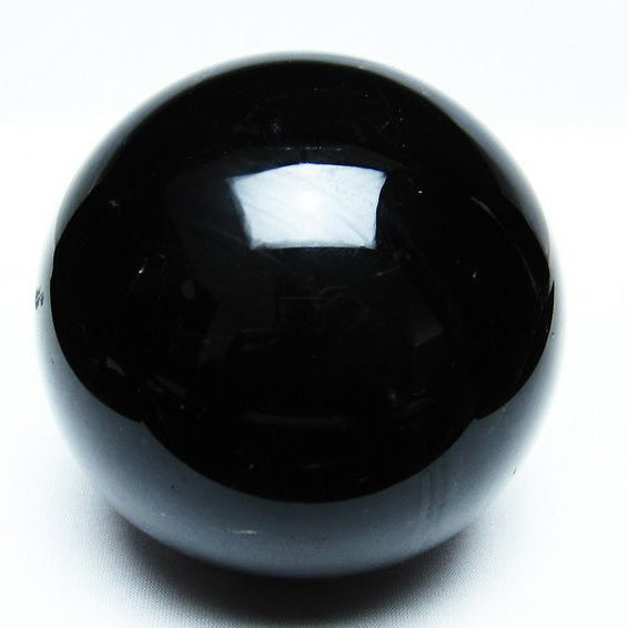 1.3Kg モリオン 丸玉 黒水晶 スフィア 96mm 一点物 送料無料 151-5926