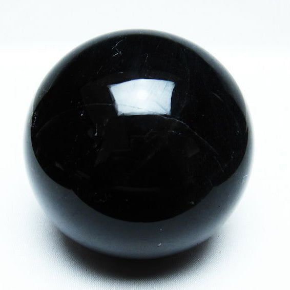 モリオン 丸玉 黒水晶 スフィア 88mm 一点物 151-5928