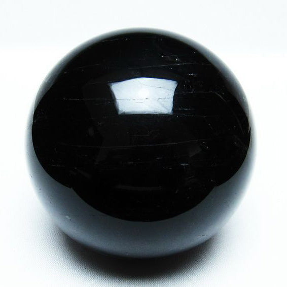 モリオン 丸玉 黒水晶 スフィア 89mm 一点物 151-5930