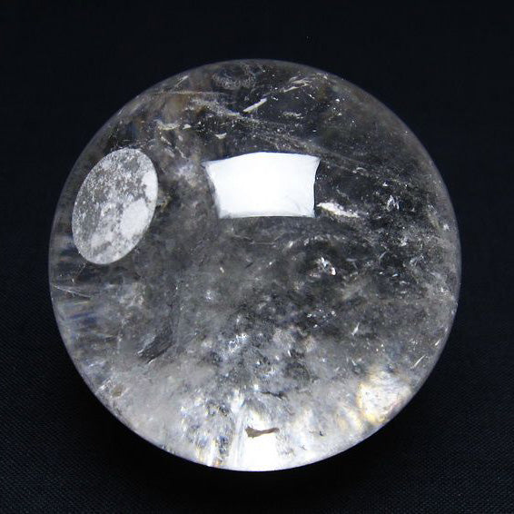 水晶 丸玉 56mm 水晶玉 スフィア 一点物 151-6096