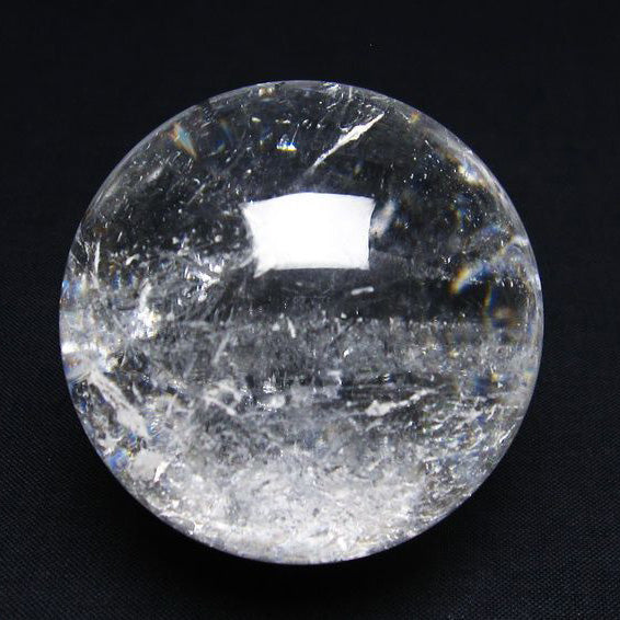 水晶 丸玉 56mm 水晶玉 スフィア 一点物 151-6097