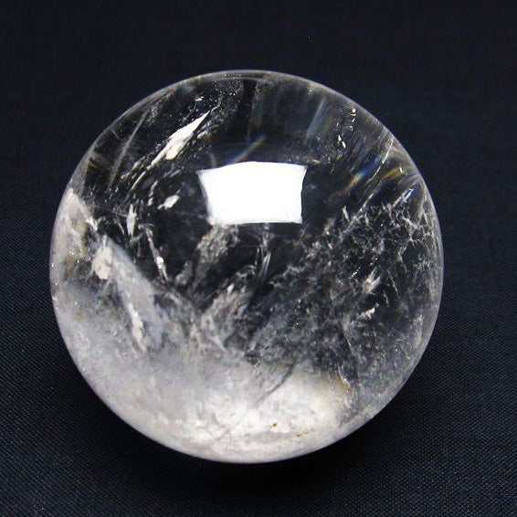 水晶 丸玉 54mm 水晶玉 スフィア 一点物 151-6098