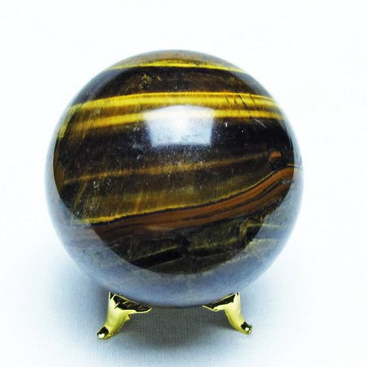 アイアンタイガーアイ 丸玉 54mm 一点物 151-7334