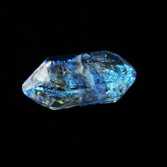 オイルインクォーツ 原石 石油入り 水晶 原石 一点物 171-3837