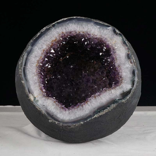 12.3Kg アメジスト ドーム ウルグアイ産 サークルジオード 原石 Amethyst アメシスト 紫水晶 一点物  174-1361