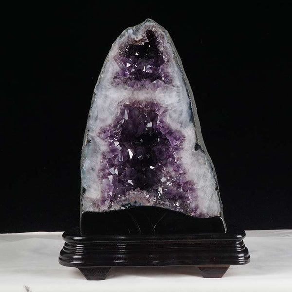 6Kg アメジストドーム ブラジル産 カペーラ ジオード ドーム 原石 amethyst アメシスト 紫水晶 一点物 台座付属  174-1582