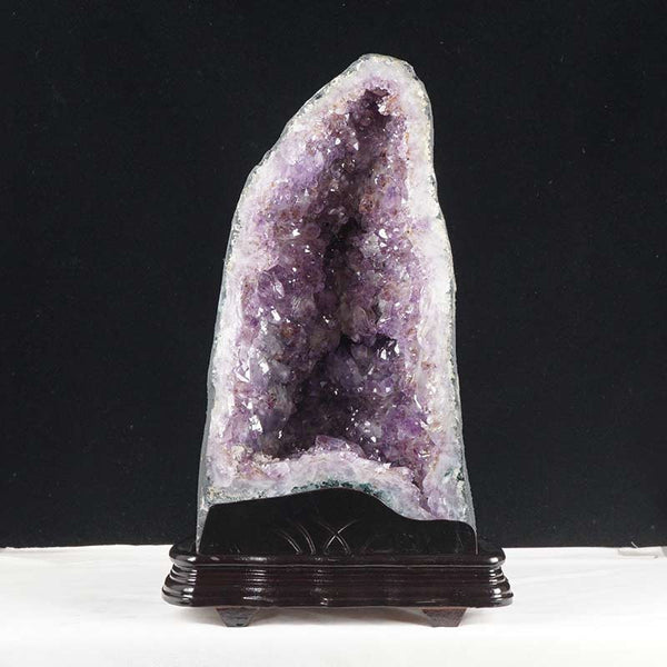13Kg アメジストドーム ブラジル産 カペーラ ジオード ドーム 原石 amethyst アメシスト 紫水晶 一点物 台座付属  174-1603