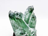 緑水晶 クラスター 原石 台座付属 182-4808
