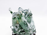 緑水晶 クラスター 原石 台座付属 182-4824
