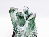 緑水晶 クラスター 原石 台座付属 182-4824