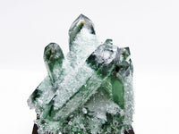 緑水晶 クラスター 原石 台座付属 182-4826