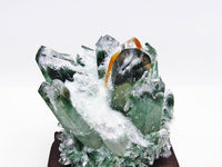 緑水晶 クラスター 原石 台座付属 182-4830