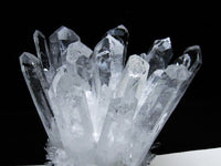 水晶 クラスター 水晶 原石 置物 浄化用水晶 インテリア 台座付属 一点物  182-5230