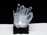 水晶 クラスター 水晶 原石 置物 浄化用水晶 インテリア 台座付属 一点物  182-5249
