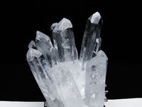 水晶 クラスター 水晶 原石 置物 浄化用水晶 インテリア 台座付属 一点物  182-5249