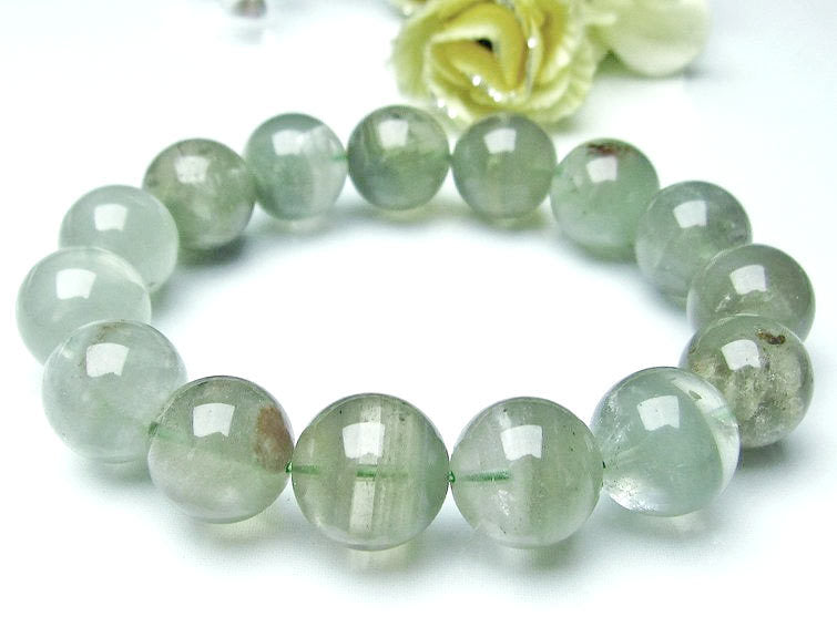 グリーンファントム ブレスレット 15mm 一点物 211-527 [sold out]