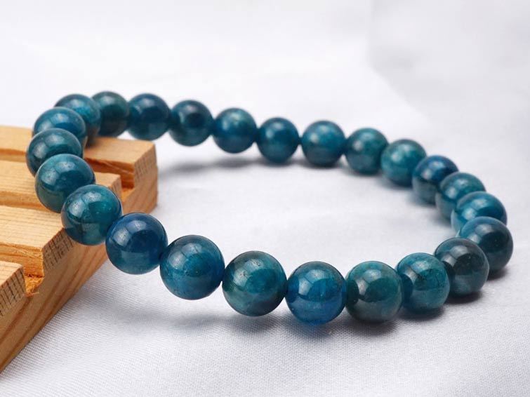 アパタイト ブレスレット 8mm ブレス 燐灰石 Bracelet Apatite メンズ レディース ランダム発送 メール便可 [M便 1/10] 711-333