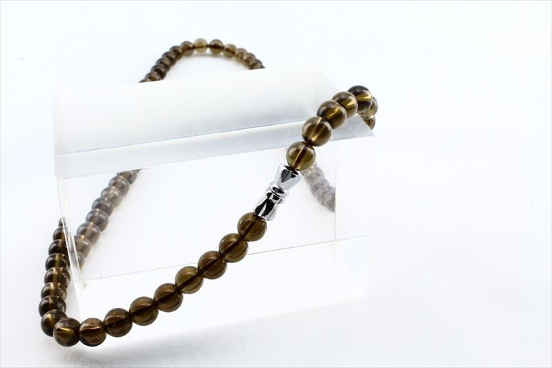 スモーキークォーツ 煙水晶 ネックレス ランダム発送 メール便可 [M便 1/5] 9 913-7